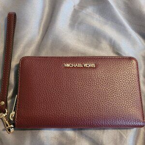 Michael Kors Oxblood Wallet